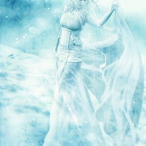 Stock Photo Frozen Angel 77273645