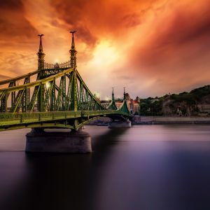 Stock Photo Liberty Bridge Budapest 166013927