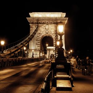 Stock Photo Lánce Bridge Chain Bridge 77494319